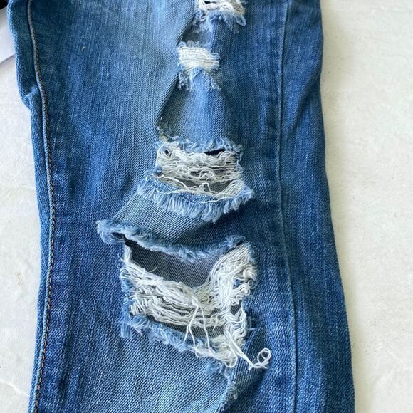 MACHINE Skinny Jeans Medium Blue Size 7 - Picture 6 of 10